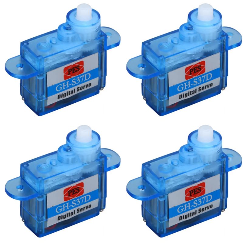 Rc Helicopter Motor - ABXE-4X GH-S37D GH-S43D Servomotor Digital 3,7G