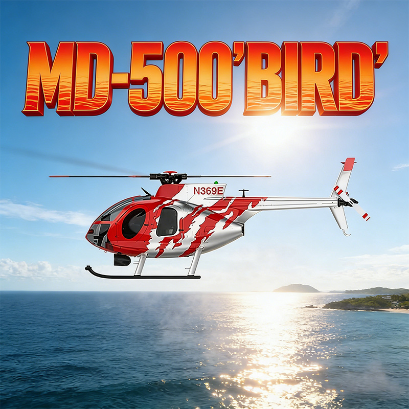 Rc Helicopter Electric - YUXIANG F119S Bird 6CH Bewaffneter Hubschrauber