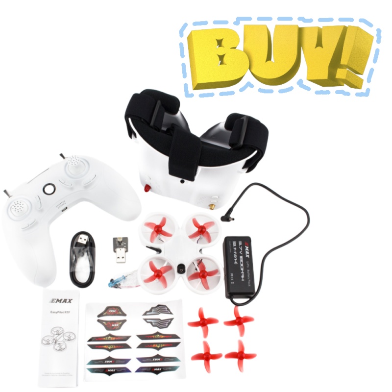 Rc Helicopter Electric - EMAX EZ Pilot 82MM Mini 5,8G