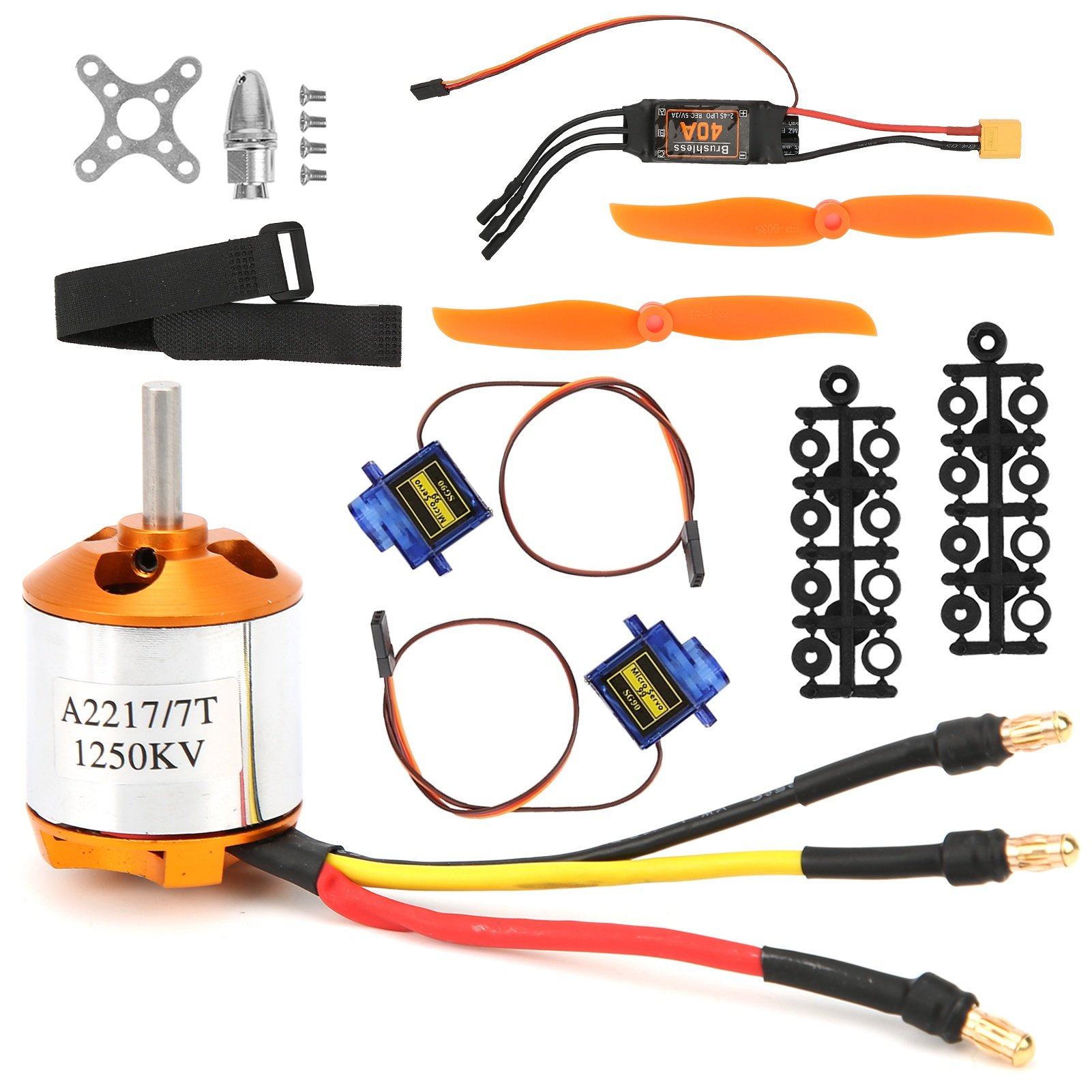 Rc Helicopter Motor - 2217 KV1250 Motor 8060 Propeller Lenkungsmotor