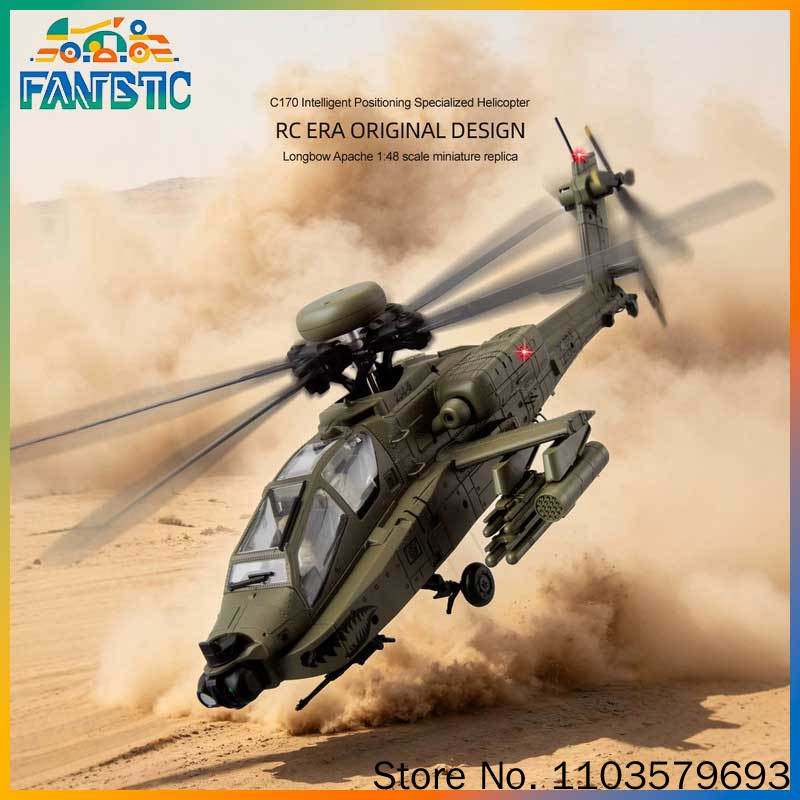 Rc Helicopter Single Rotor - RC Era RC Helikopter AH-64D Apache