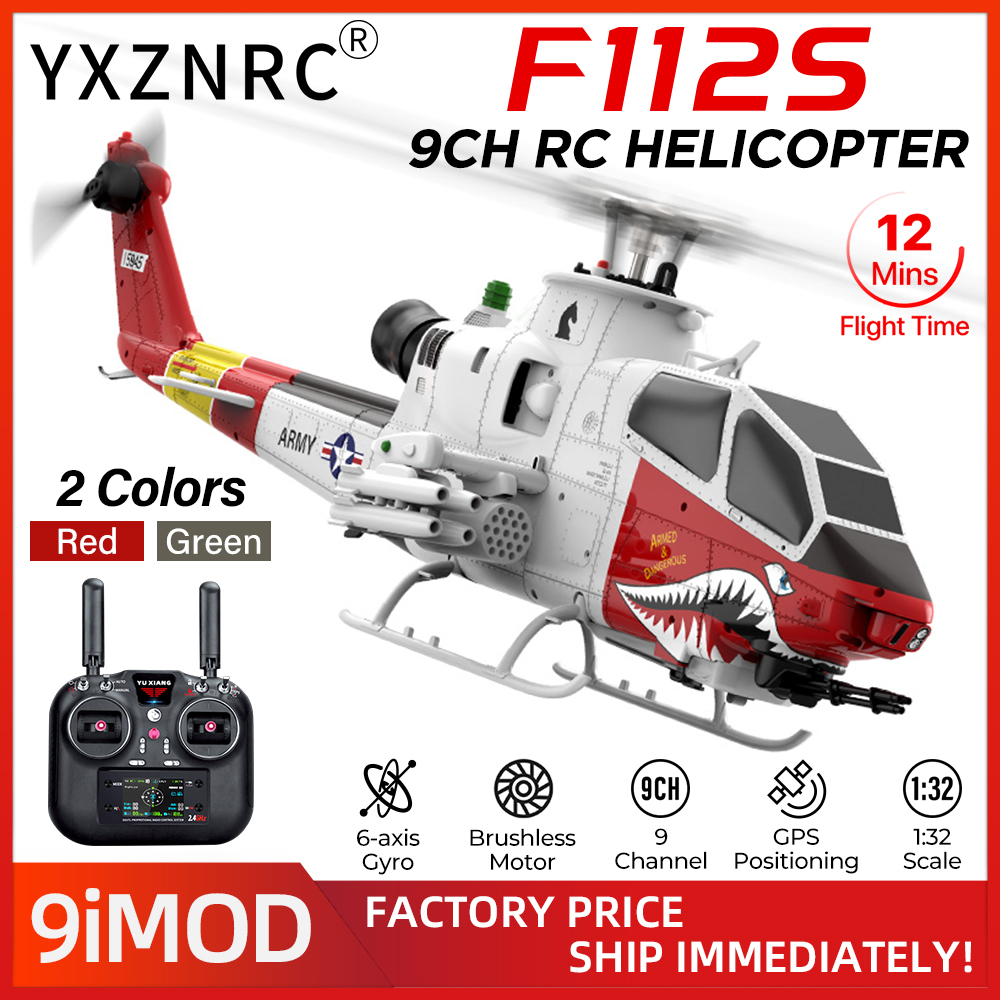 Rc Helicopter Gyro - YUXIANG RC Helikopter F112S 9CH Flugzeug