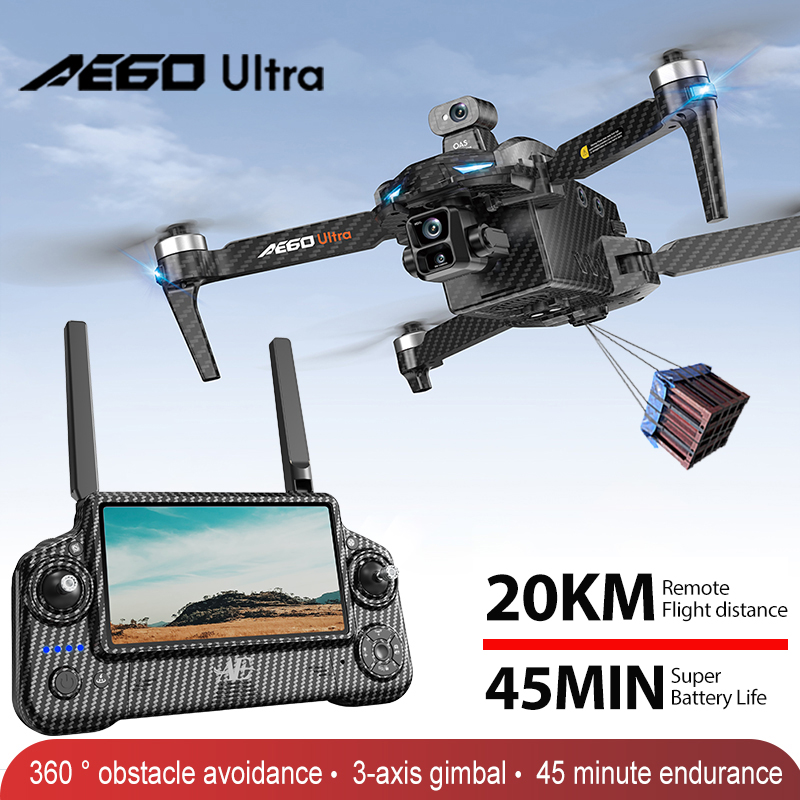 Rc Helicopter Electric - AE60 GPS Drone Professionelle 8K Kamera