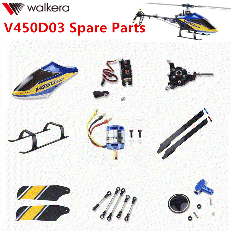 Rc Helicopter Coaxial - Walkera v450d03 rc hubschrauber ersatzteile propeller