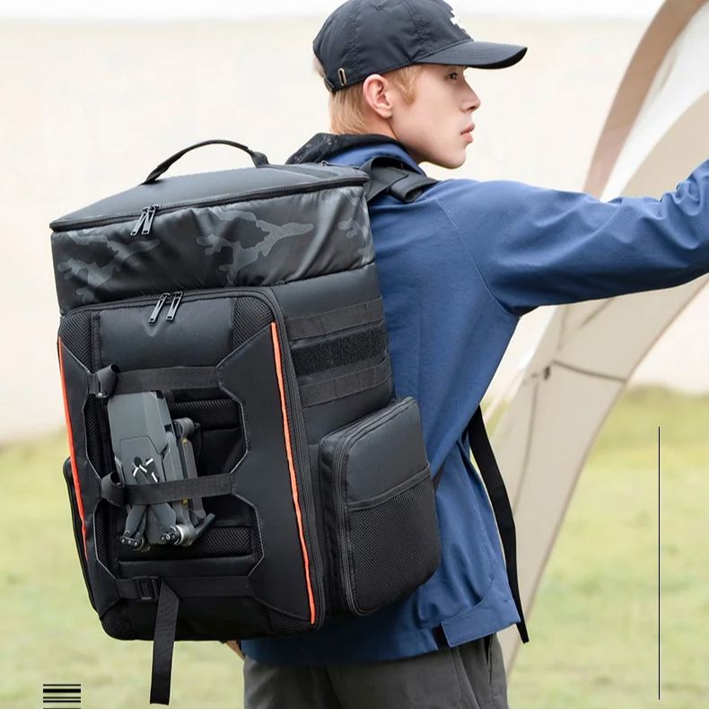 Rc Helicopter Bag - 33L FPV RC Racing Drone Rucksack,