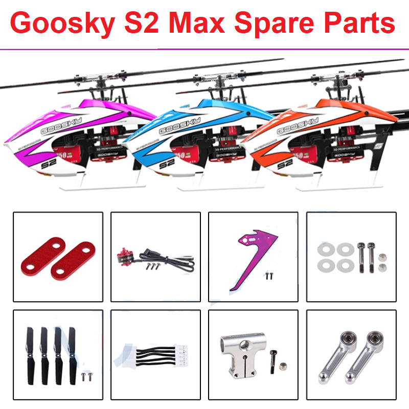 Rc Helicopter Coaxial - GOOSKY S2 MAX RC Helikopter Ersatzteile