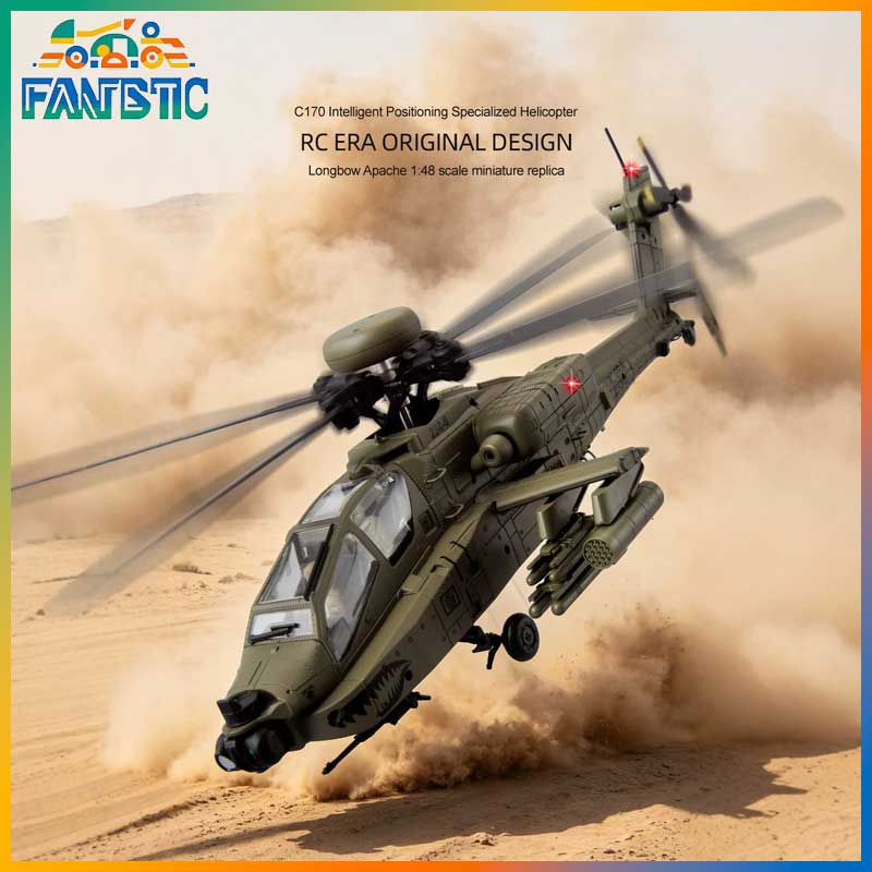 Rc Helicopter Single Rotor - RC Era C170 AH-64D Apache RC-Helikopter