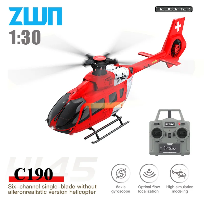 Rc Helicopter Gyro - C190 RC Hubschrauber 2,4G 6-Aixs Gyroskop