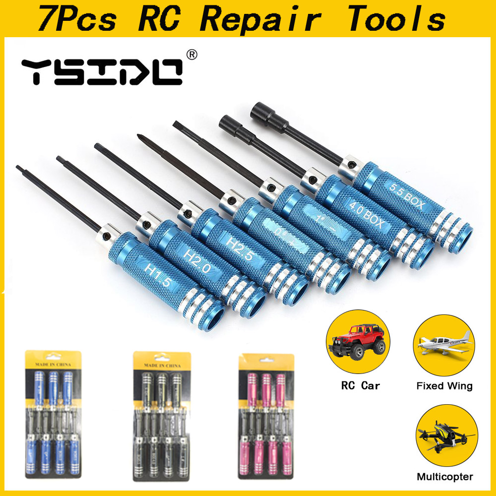 Rc Helicopter Tool Kit - YSIDO 7-teiliges 1,5 2,0 2,5 mm