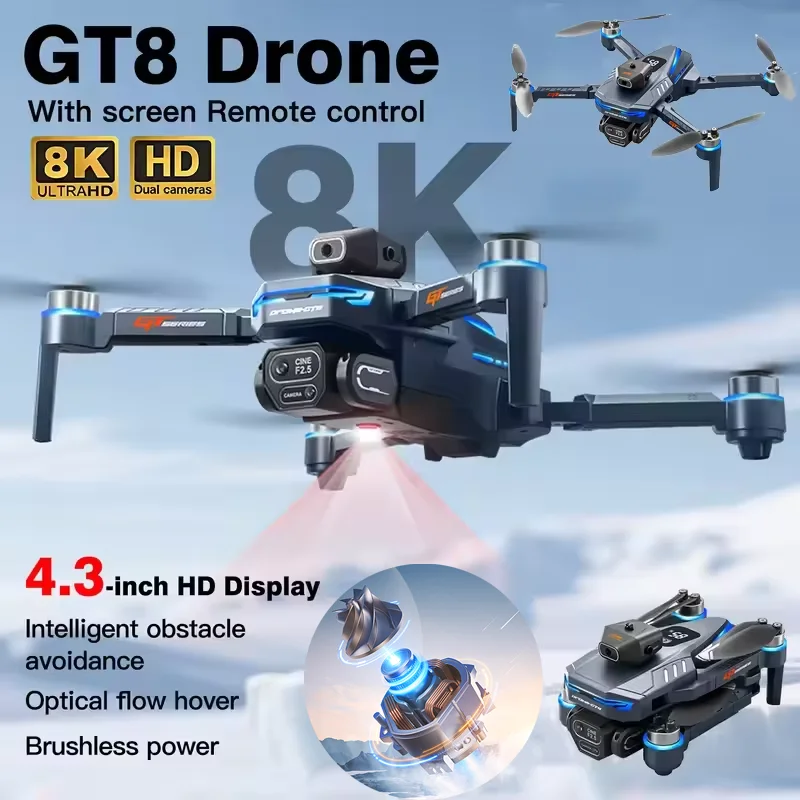 Rc Helicopter Electric - ANATEL-Zertifizierte Brandneue Drohne mit 4K Dual