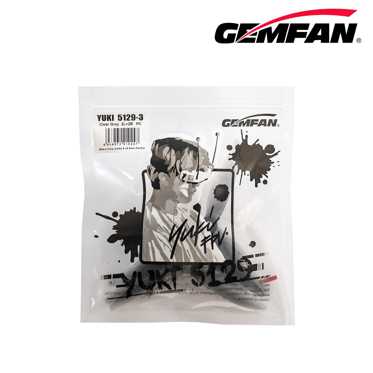 Rc Helicopter Motor - Gemfan 5129 5 Zoll 3 Blatt/Tri-Blatt