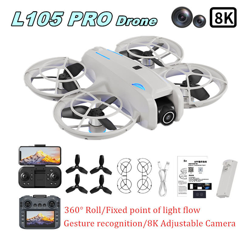 Rc Helicopter Charger - L105 PRO Drohne mit 8K-Kamera, vollständiger