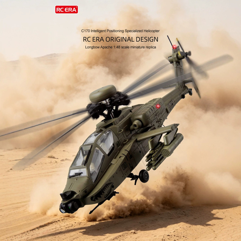 Rc Helicopter Single Rotor - RC Era Ferngesteuerter Helikopter C170 AH-64D