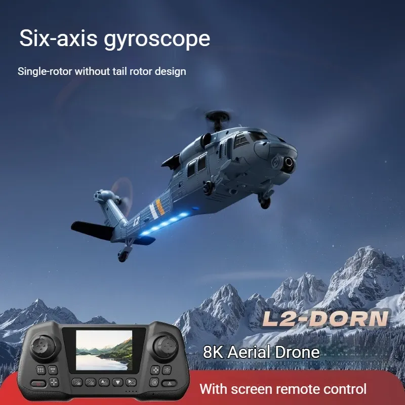 L2-DORN RC Apache Hubschrauber – Rc Helicopter Single Rotor Bewertung und Preis