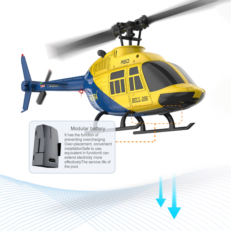 A60 RC Hubschrauber 2,4G 6-Aix – Rc Helicopter Gyro Bewertung und Preis