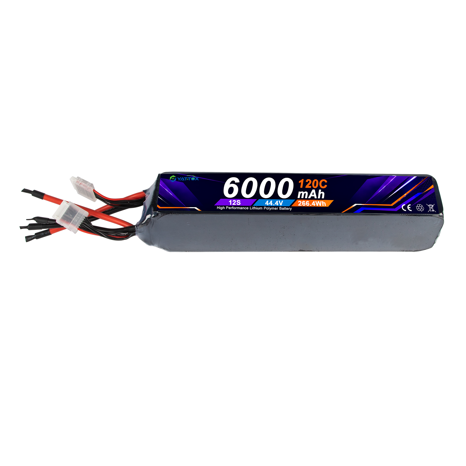 Yattox 12S 6000mAh 120C 100% L – Rc Helicopter Large Bewertung und Preis