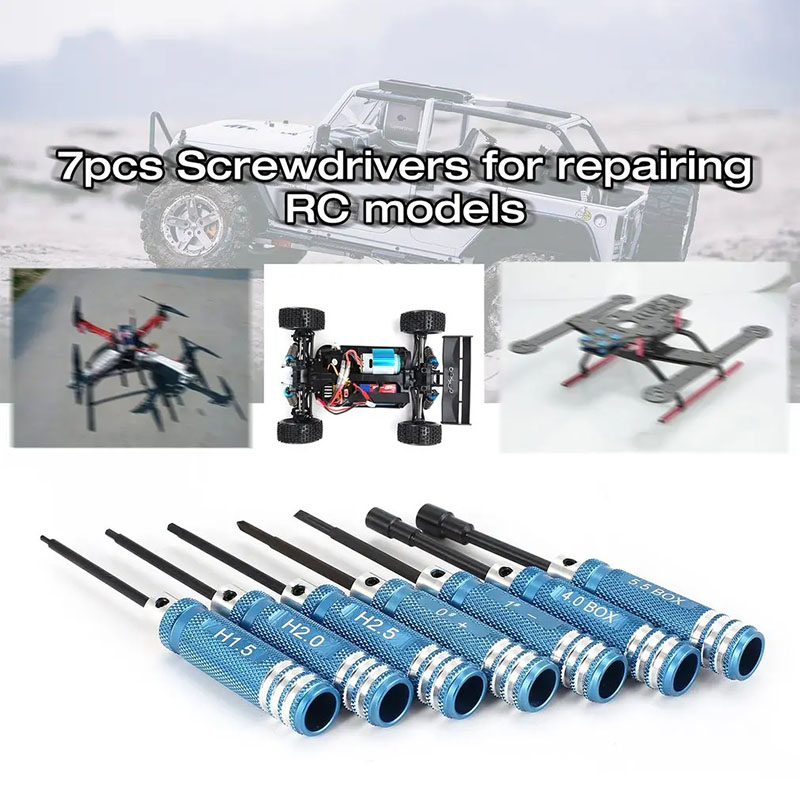 7-teiliges 1,5 2,0 2,5mm RC He – Rc Helicopter Tool Kit Bewertung und Preis