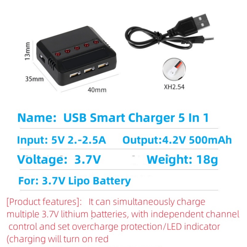 Syma X5HW X5HC X5C X5SW 3,7 V  – Rc Helicopter Charger Bewertung und Preis