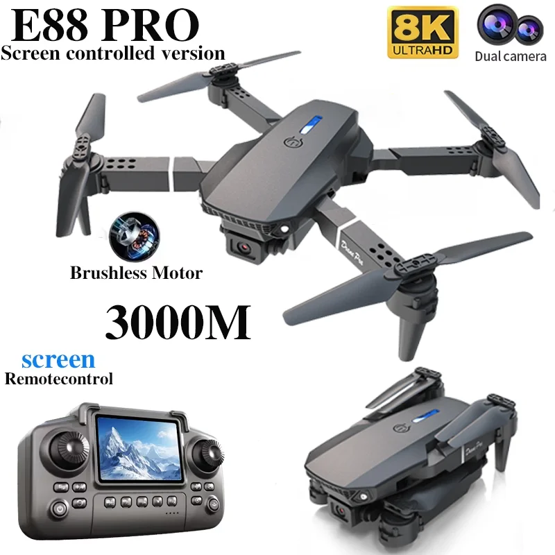 Professionelle E88 PRO Drohne  – Rc Helicopter Electric Bewertung und Preis