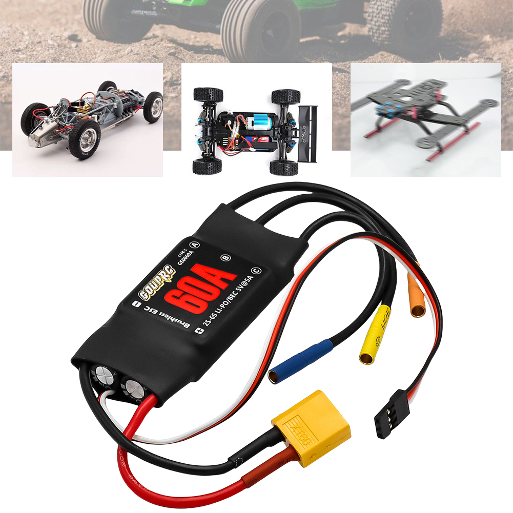 60A Bürstenloser ESC 2-6S Elek – Rc Helicopter Electric Bewertung und Preis