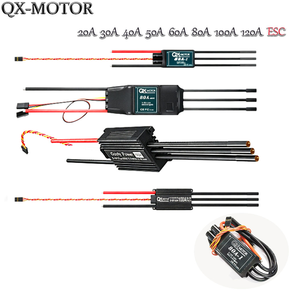 20A-120A Bürstenloser ESC-Gesc – Rc Helicopter Parts Bewertung und Preis