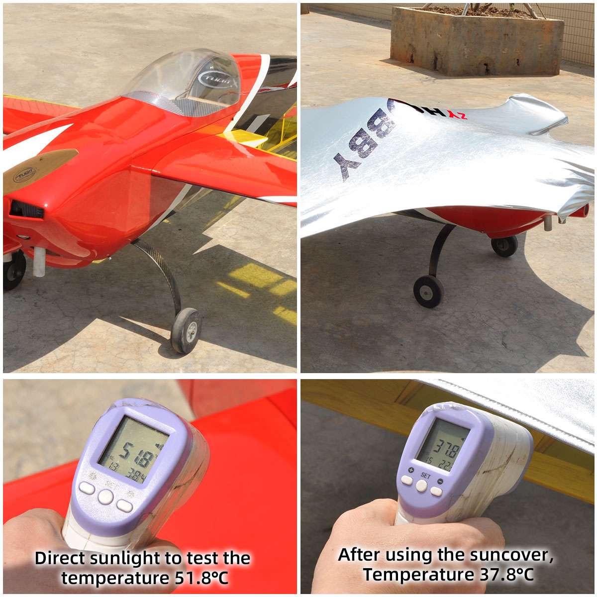 ZYHOBBY Sonnenschutz für 91-93 – Rc Helicopter Bag Bewertung und Preis