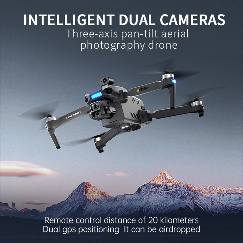 2026 Neue 8K Dual-Kamera-Drohn – Rc Helicopter Electric Bewertung und Preis