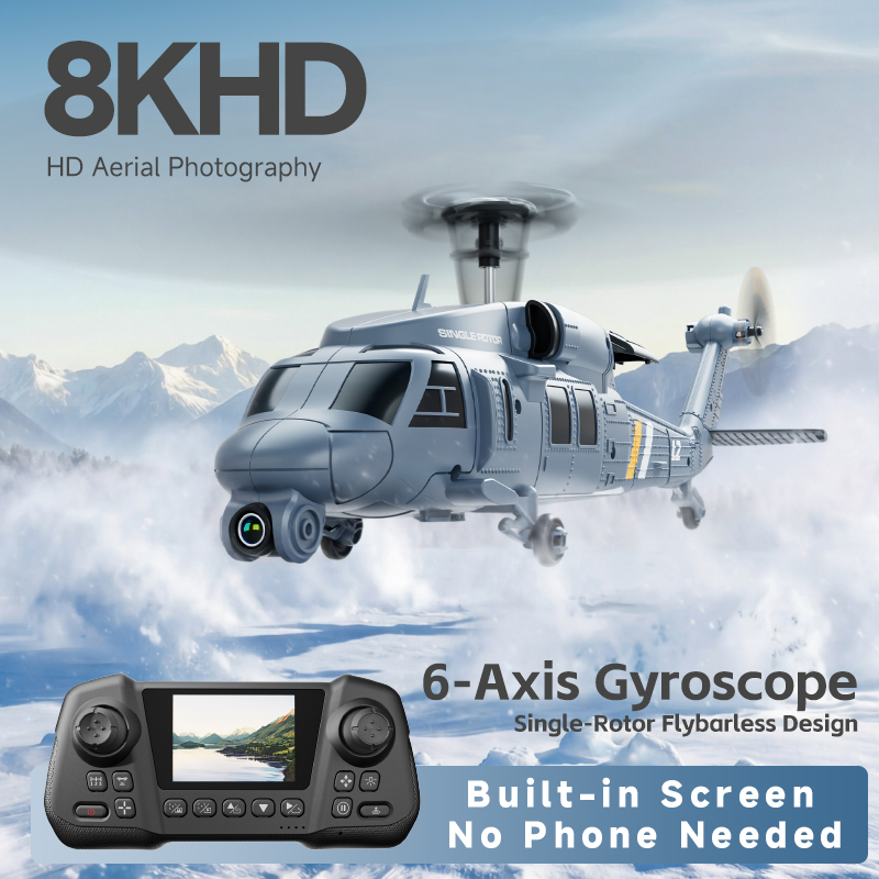 4DRC L2 RC Apache Militär-Kamp – Rc Helicopter Single Rotor Bewertung und Preis
