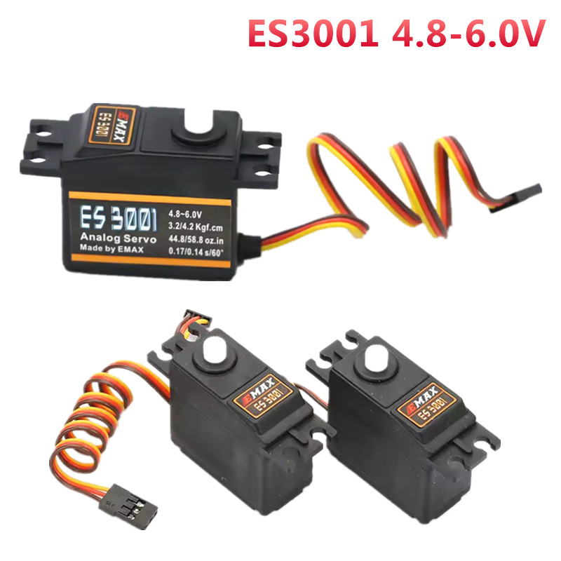 1/4PCS EMAX ES3001 4,8-6,0V 37 – Rc Helicopter Servo Bewertung und Preis